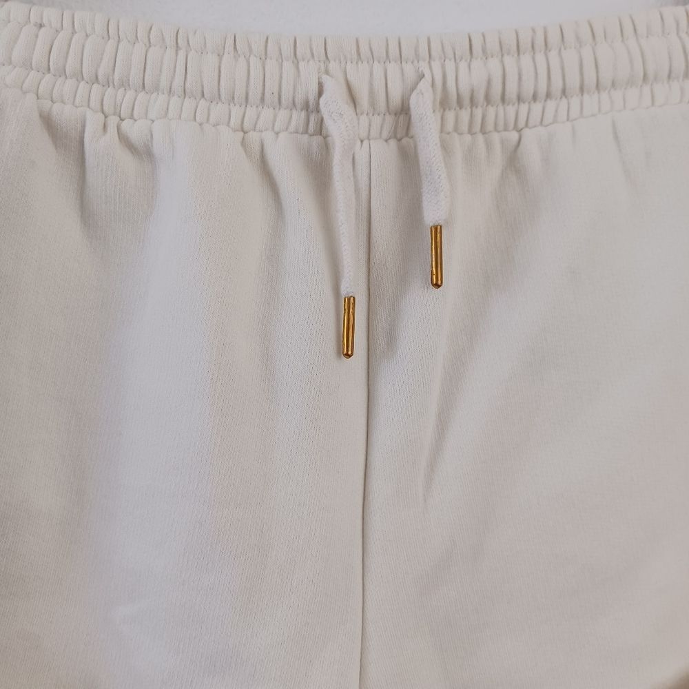 WeWoreWhat Pull On Sweat Short Solid Hay XL - Picture 2 of 6